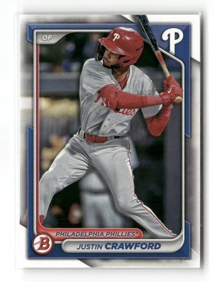 2024 Topps Bowman - Justin Crawford #BP-17 ROOKIE (RC)