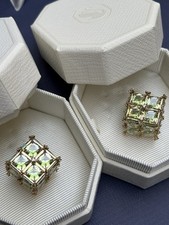 Swarovski Curiosa Earring Green x 2
