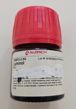Luminol Reinstoff -  Forensic Lumineszenz blaues Licht  - Nachweis f&uuml;r Blut