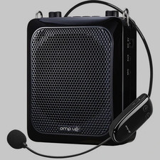 Hamilton Buhl AMP UP PA-25W Personal UHF Voice Amplifier - Wireless Microphone