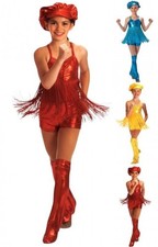 Dance Costume Locomotion 3pc Set RED Adult X-Large Shake It Up Go Go New