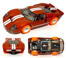 Sharon's Choice 3x Orange 1966 Ford GT40 SRT BULLDOG HO Slot Car Fast  Sticky