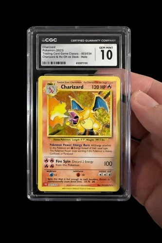 Charizard Classic Collection 2023 CGC 10 Pokemon TCG Classic Holo