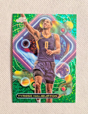 2023-24 Topps Cosmic Chrome TYRESE HALIBUTON #50 Green Space Dust #d /75