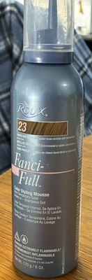 1 Roux Fanci Full Mousse Styling 23 Frivolous Fawn Rich Temporary Color dented