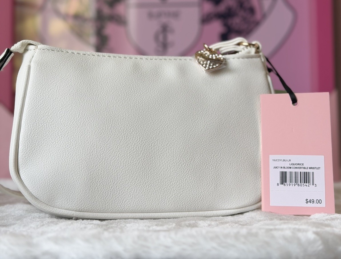 Juicy Couture Juicy In Bloom Mini Purse Liquorice Black Floral