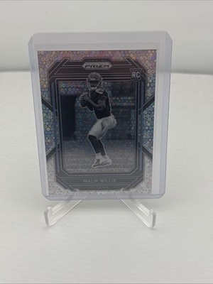 2022 Prizm Malik Willis NO HUDDLE Disco B&W #303 ROOKIE RC
