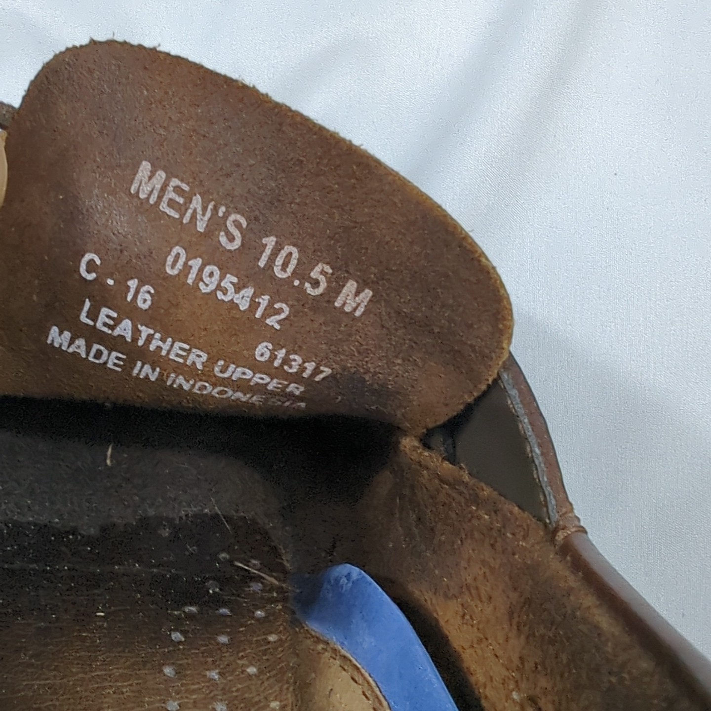 SPERRY Top Sider Authentic Original Brown Boat SHOES Men's 10.5 0195412