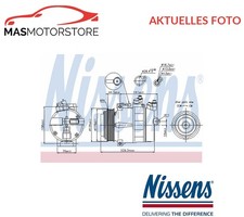 KOMPRESSOR KLIMAANLAGE NISSENS 89022 P FÜR CHRYSLER CROSSFIRE 3.2 3.2L 160KW