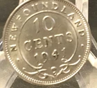 1941 Canada 10 Cents — photo from another recent sale