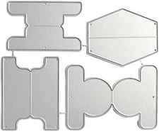 Tabs Die Cut for Card Making, Scrapbooking Die-Cuts,Tabs Metal Cutting Dies Cong