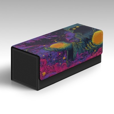 MTG Storage Box | Hooded Wizard Themed TCG Box Holds 600+ Cards | Unofficial MTG