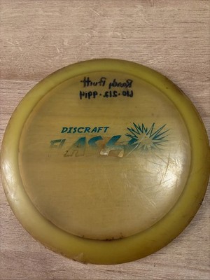 Discraft Old Run Z Flash Pfn Used Inked Discgolf