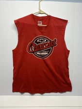 GM Chevrolet Mens Tank Top Size XL Red Officially Licensed 