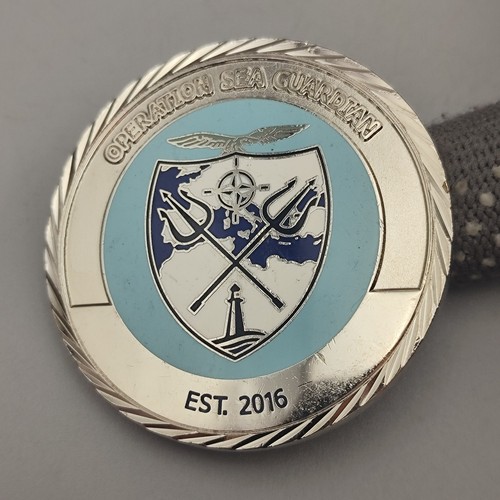 Nato Otan Allied Maritime Command Challenge Coin - Foto 4 di 5