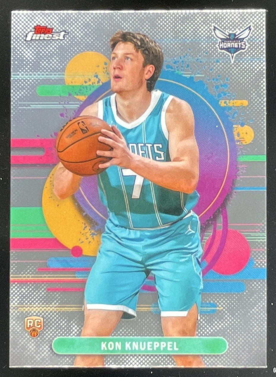 2025-26 Topps Finest Uncommon #104 Kon Knueppel RC
