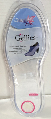 Airplus For Her Gellies Gel Cushioned Insoles Size 5-10