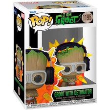 Funko Figura Pop Marvel I Am Groot Groot With Detonator