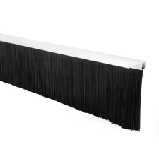 Door Bottom Sweep F-Shape Base with 2.8-inch Nylon Brush 39-inch x 3.9-inch