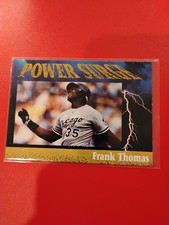 Frank Thomas Power Surge Promo #NNO Chicago White Sox Baseball Card