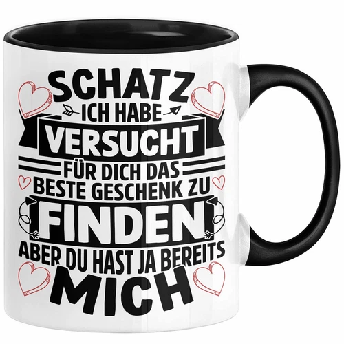Valentinstag Tasse Geschenk für Ihn Sie Männer Für Paare Freundin Geschenkidee K