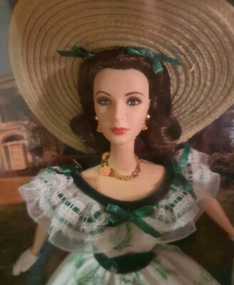 Barbie Gone With The Wind Scarlett O'hara Barbecue At Twelve Oaks NRFB