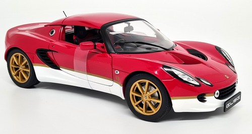 Jadi 1/18 Lotus Elise Type 49 Gold Leaf GP Livery Red Diecast Scale Model Car - Picture 7 of 9