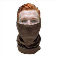 NEW Military Polypropylene Strech Gaiter Mask Neck Scarf Mitten Coyote Brown