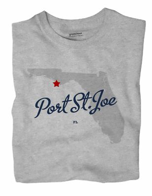 Port St.Joe Florida FL Fla T-Shirt MAP