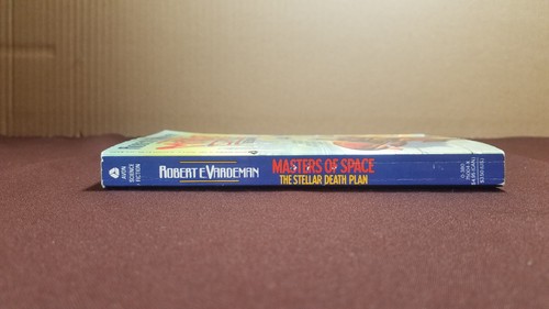 Masters of Space The Stellar Death Plan by Robert Vardeman 1987 Avon Paperback - Picture 3 of 7