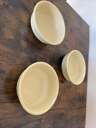 Fiestaware Sunflower Yellow Small Bowl 5.5” 3 Pc.