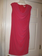Cato Women's Vibrant Pink Sleeveless Dress Stretch Size 12