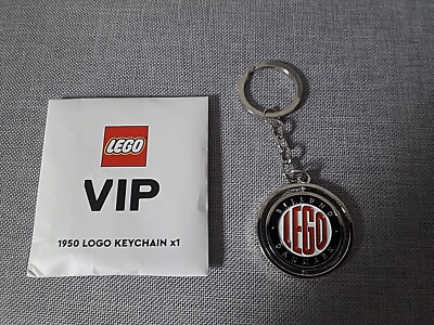 LEGO 1950 Logo Schlüsselanhänger / Keychain (VIP) - Neu