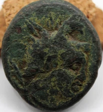 Kingdom of Macedon | Philip V | AE20 | Perseus the Hero | Griffin Head | Harpa