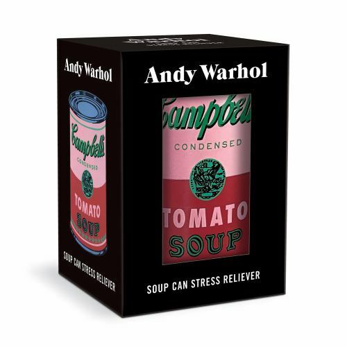 Warhol Soup Can Stress Reliever by Galison and Andy Warhol (2021, Print, Other)