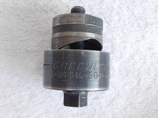 Greenlee 1 1/4" Knockout Hole Punch & Die Set 500-4003 500-4002