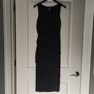 Anthropologie Bailey 44 Tiered Column Dress Small $198 | eBay