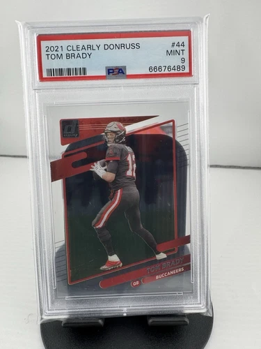 2021 Clearly Donruss Tom Brady PSA 9 Pop 8
