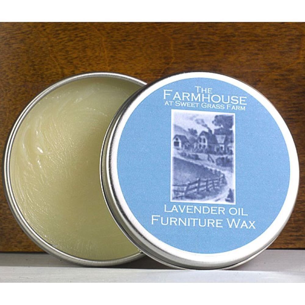 Sweet Grass Farm Furniture Wax - Farmhouse Carnauba Wood Conditioner