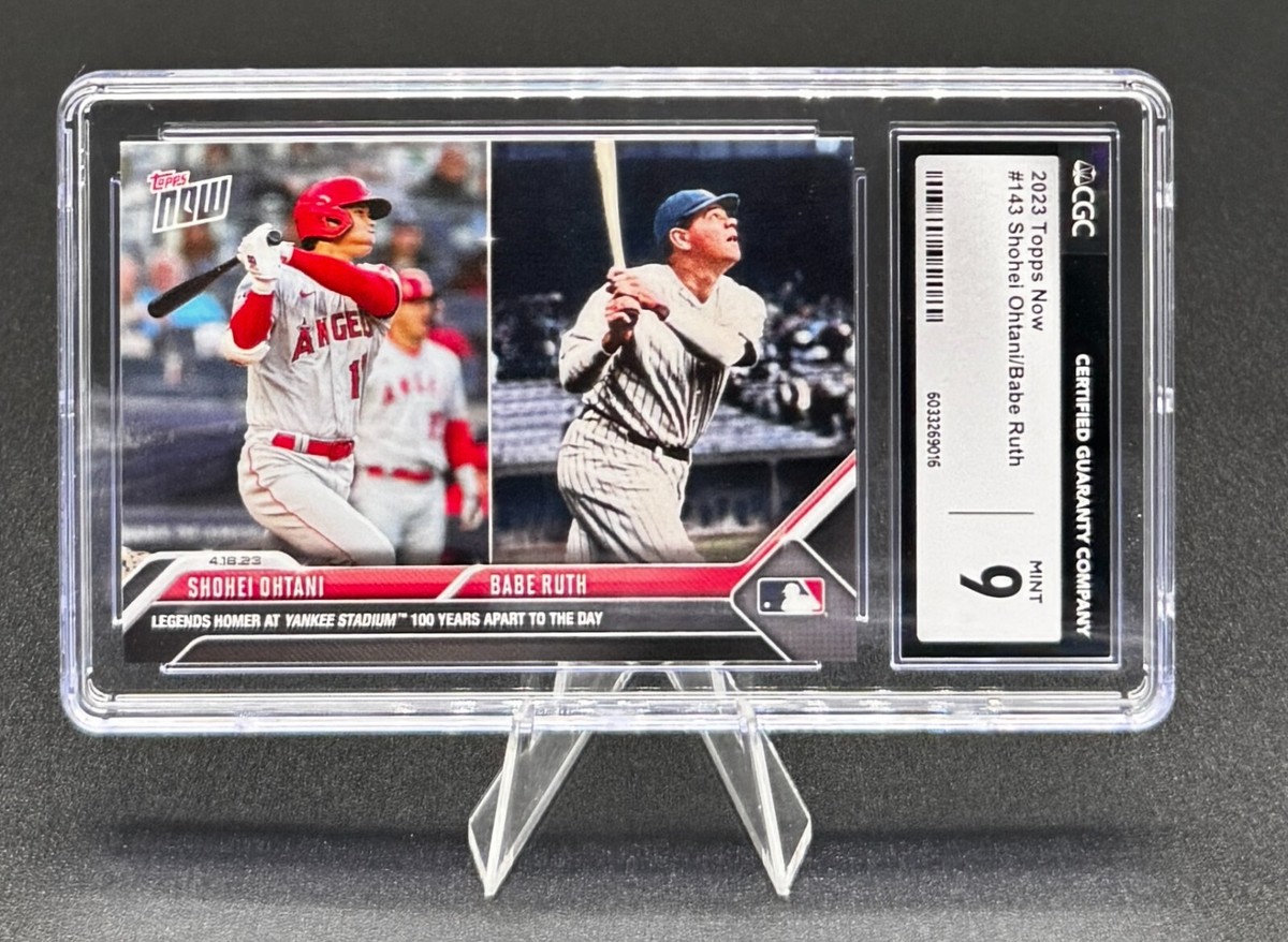 Shohei Ohtani Babe Ruthプロジェクト70カード Babe Ruth & Shohei Ohtani 2023 Topps Update Time Spanning