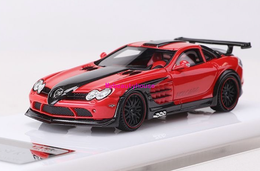 VMB 1:64 Red Benz SLR Hamann Coupe Racing Sports Model Diecast Resin Car