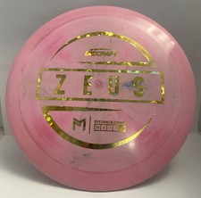 Discraft Zeus Paul Mcbeth 🌻FLOWER STAMP🌻 New Pink Swirly 174g