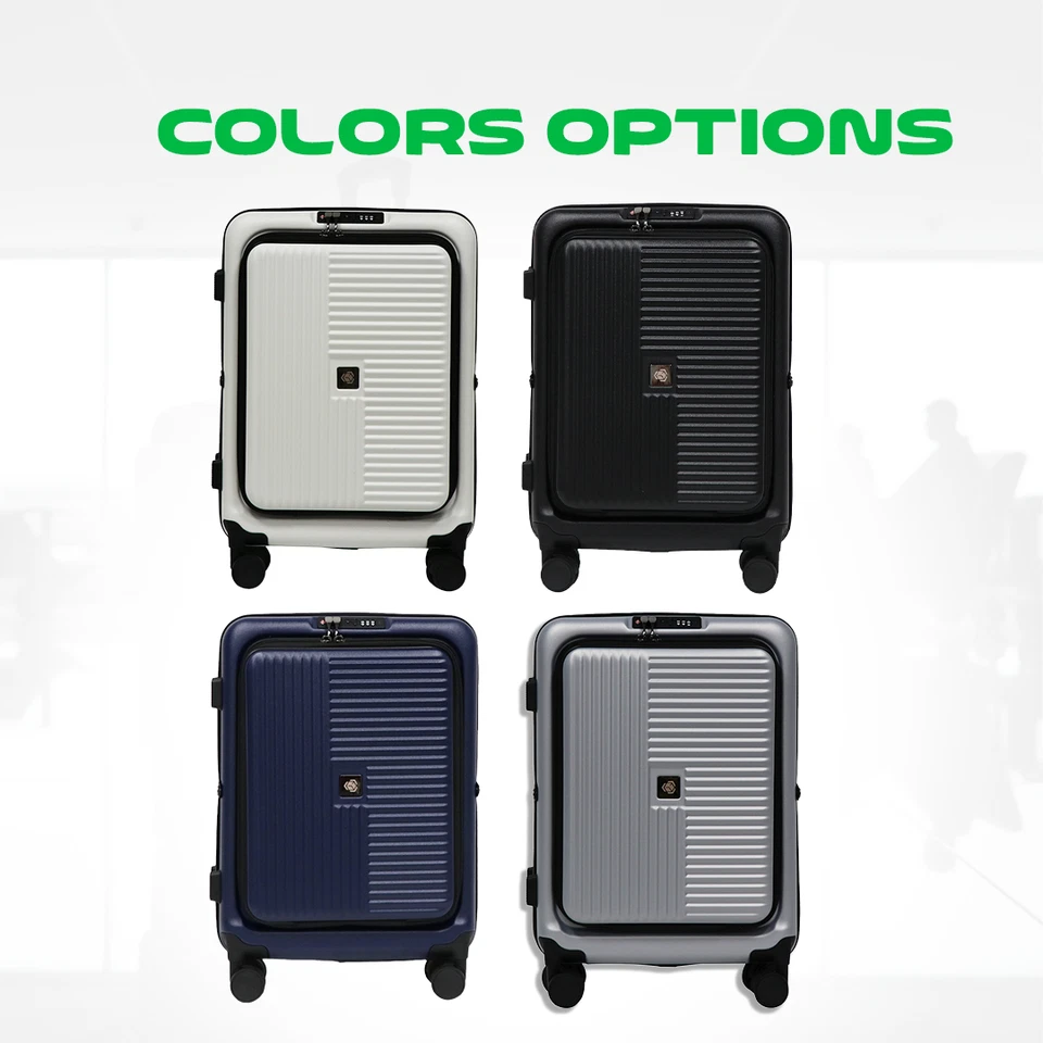 Maleta de Mano Ampliable Plegable Ligera de 20 Pulgadas, Aprobada por Aerolínea Foto 4 de 4