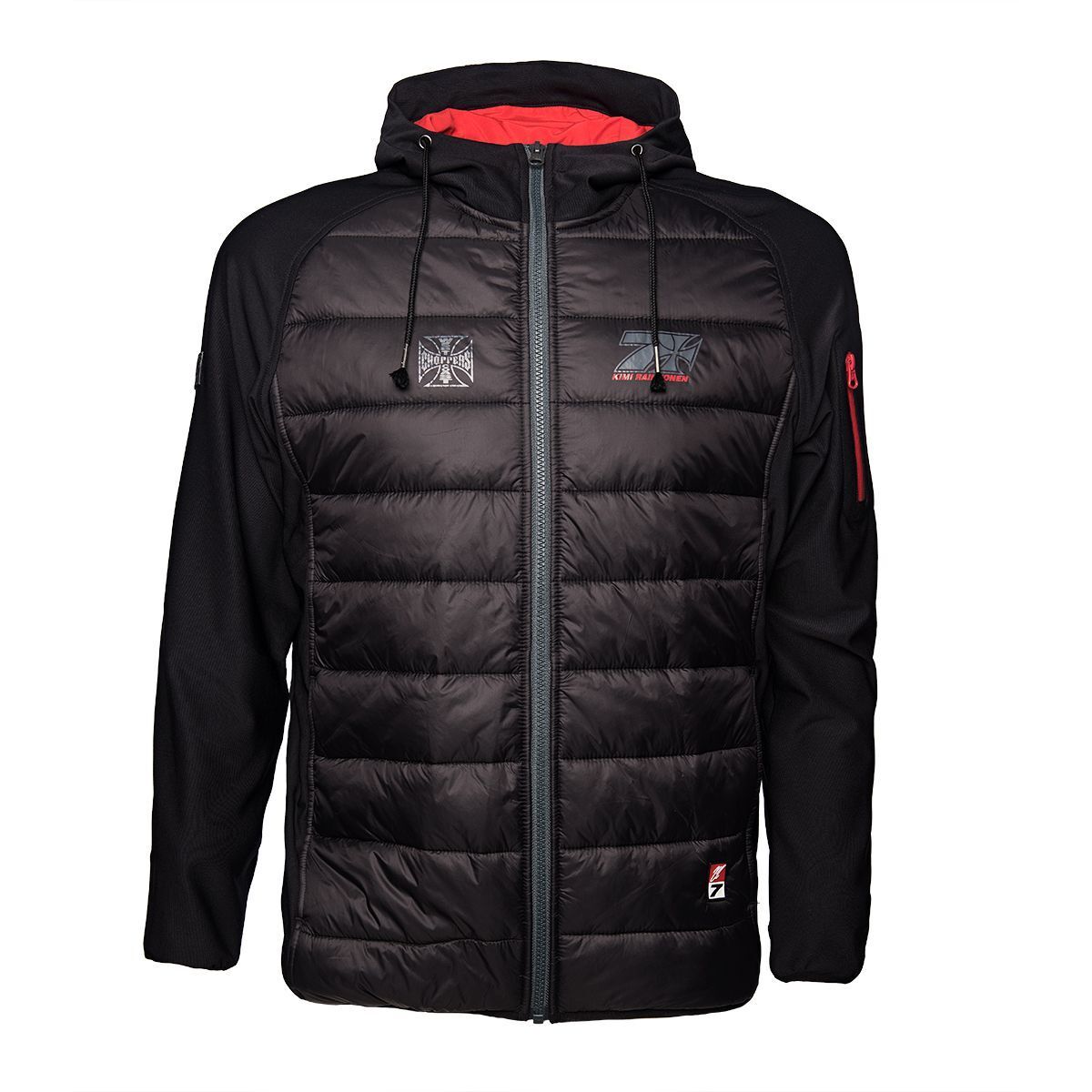 Куртка WCC West Coast Choppers Jacket Kimi Raikkönen Cross 7 Функциональная куртка черного цвета