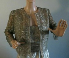 Montage Collection Mon Cheri 2Pc Mother of the Bride Dress Gown Jacket Lace 14