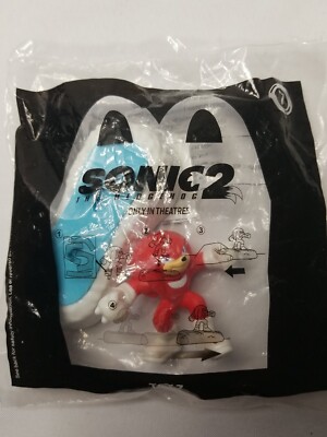 2022 McDonald's Happy Meal Toys Sega Sonic The Hedgehog 2 - Toy #7 Knuckles