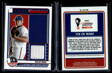 2023 Panini Stars & Stripes U18 Baseball World Cup Patch Yen-En Wang