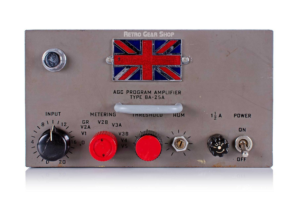 RCA BA-25A AGC Program Amplifier Rare Vintage Analog Tube
