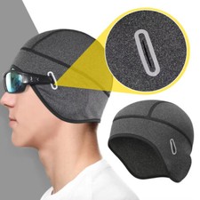 Winter Warm Cap Windproof Fleece Hat Skull Cap Running Beanie Hat for Men Women