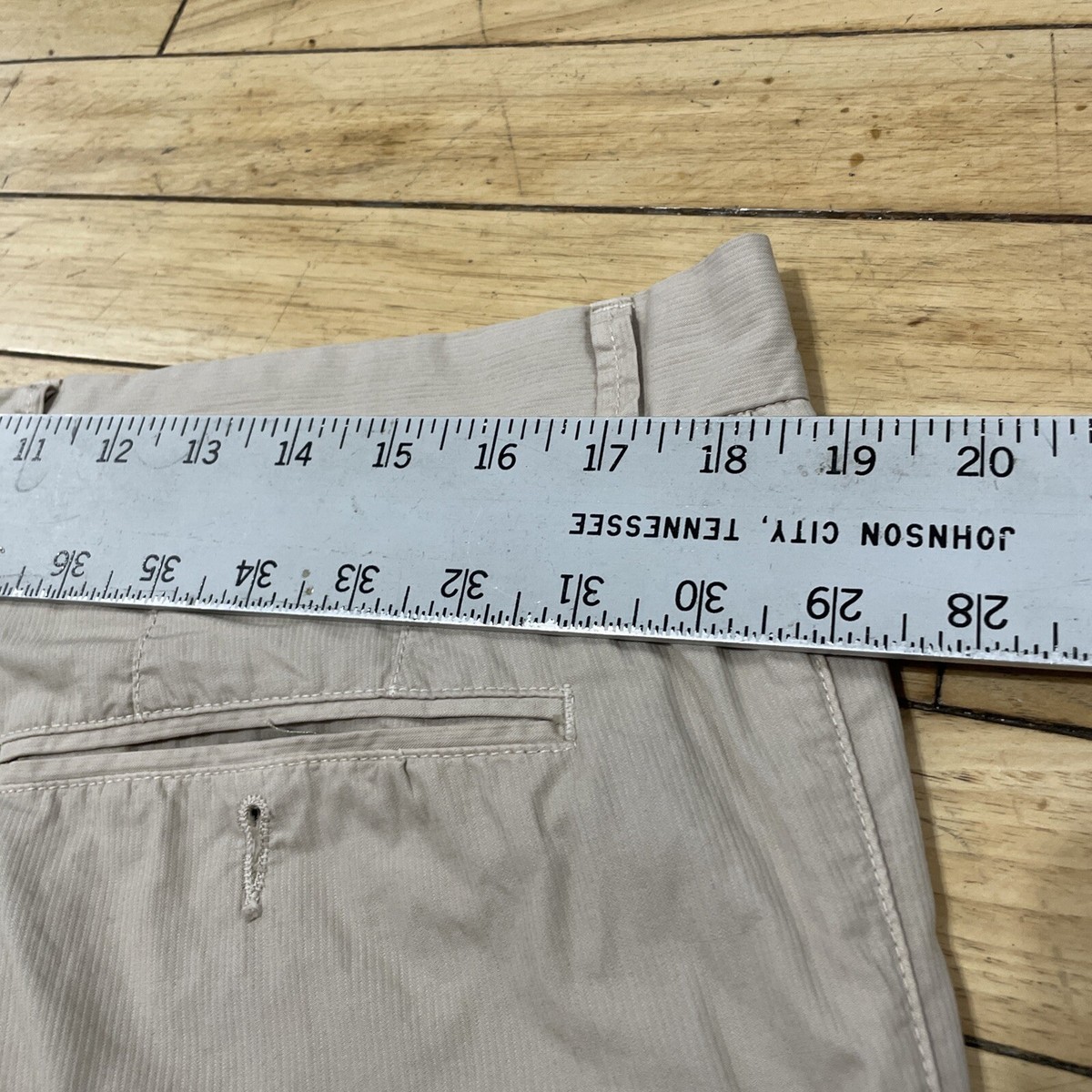 ZEGNA Pants Mens 36x28 Cotton Flat Prep Straight Trousers ZEGNA Pants Mens 36x28 Cotton Flat Prep Straight Trousers